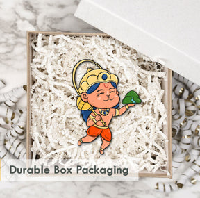 Wooden Fridge Magnet - Bal Hanuman