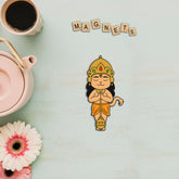 Wooden Fridge Magnet - Veer Hanuman