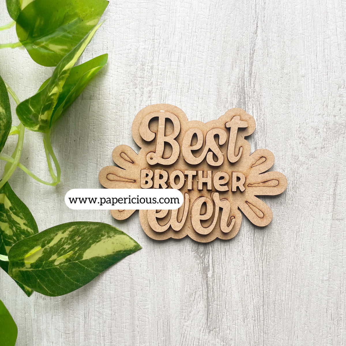 Pre Marked MDF Base -Best Brother 2 layer