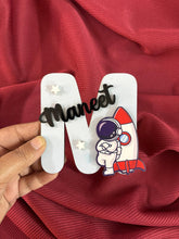 Monogram Name Magnet - Astronaut