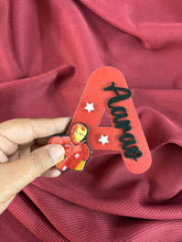 Monogram Name Magnet - Iron Man