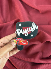 Monogram Name Magnet - McQueen Car