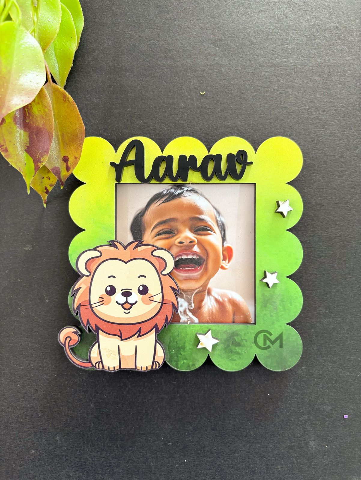 Polarised Photoframe Magnet - Jungle