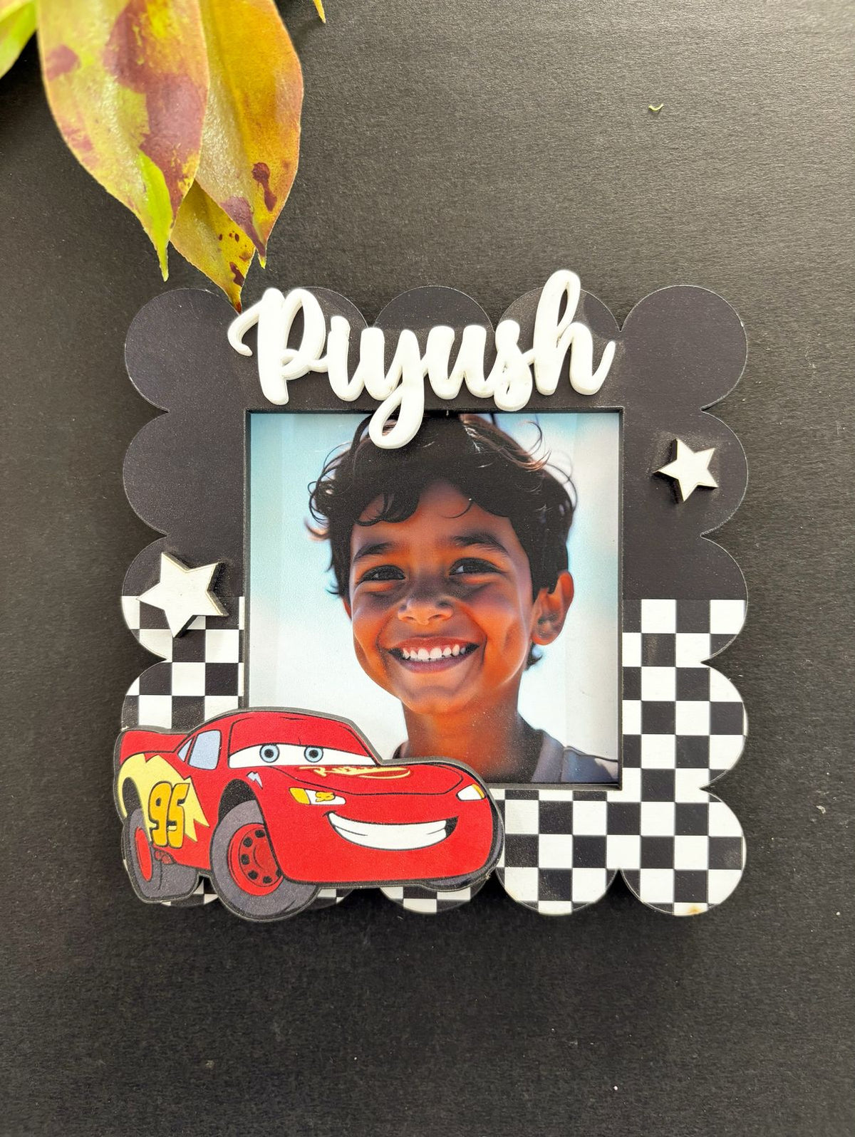 Polarised Photoframe Magnet - McQueen Car