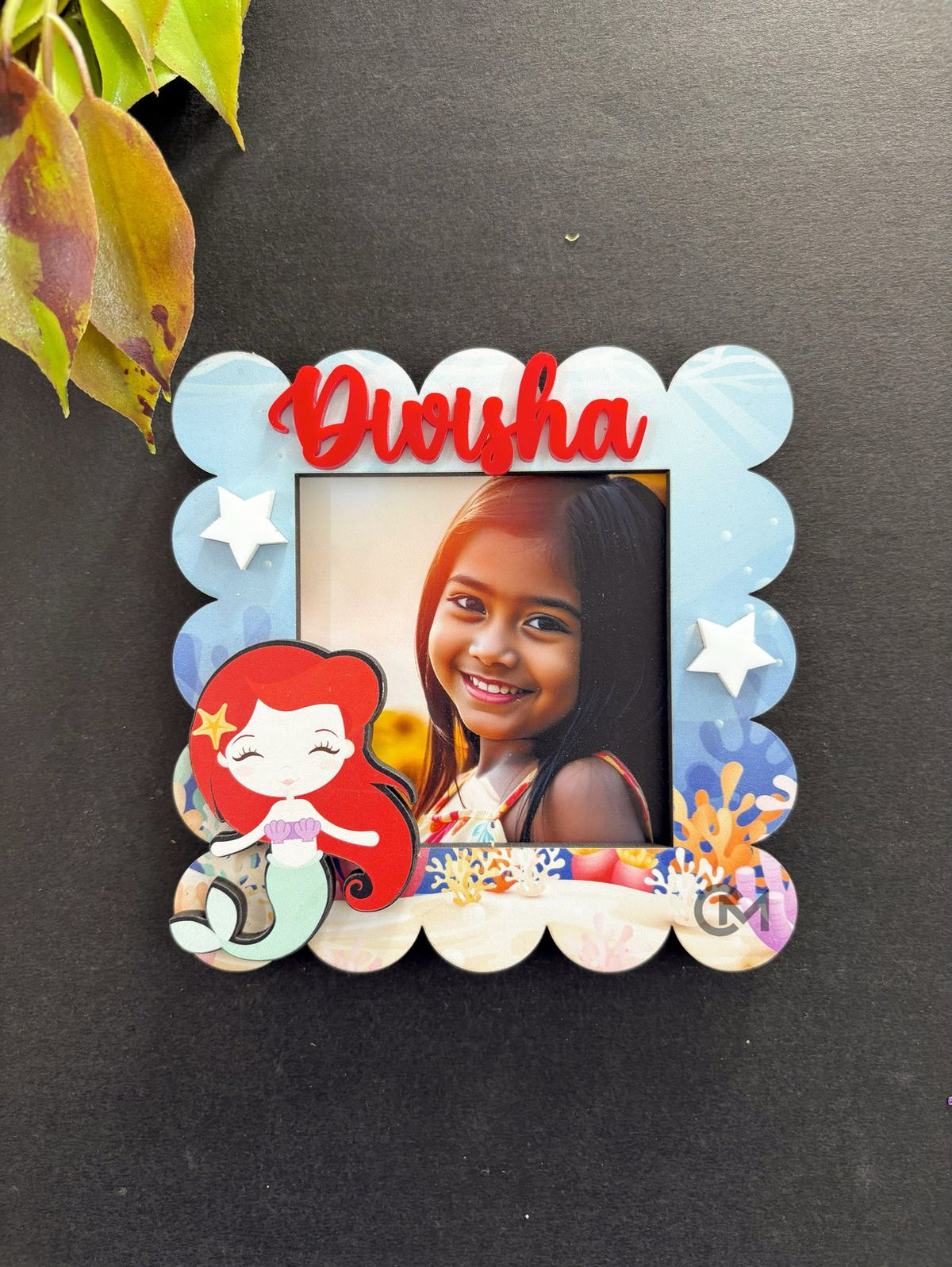 Polarised Photoframe Magnet - Mermaid