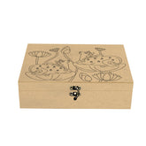 Premarked MDF Rectangle Box - Pichwai Lotus with Cows