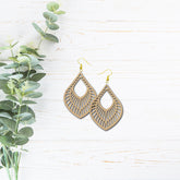 Premarked Earrings - Intricate Droplets