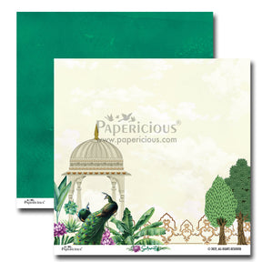 PAPERICIOUS - Serenity -  Designer Pattern Printed Scrapbook Papers 12x12 inch  / 20 sheets