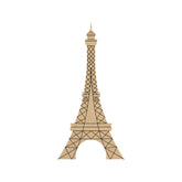 4mm thick Pre Marked MDF Base Eiffel Tower