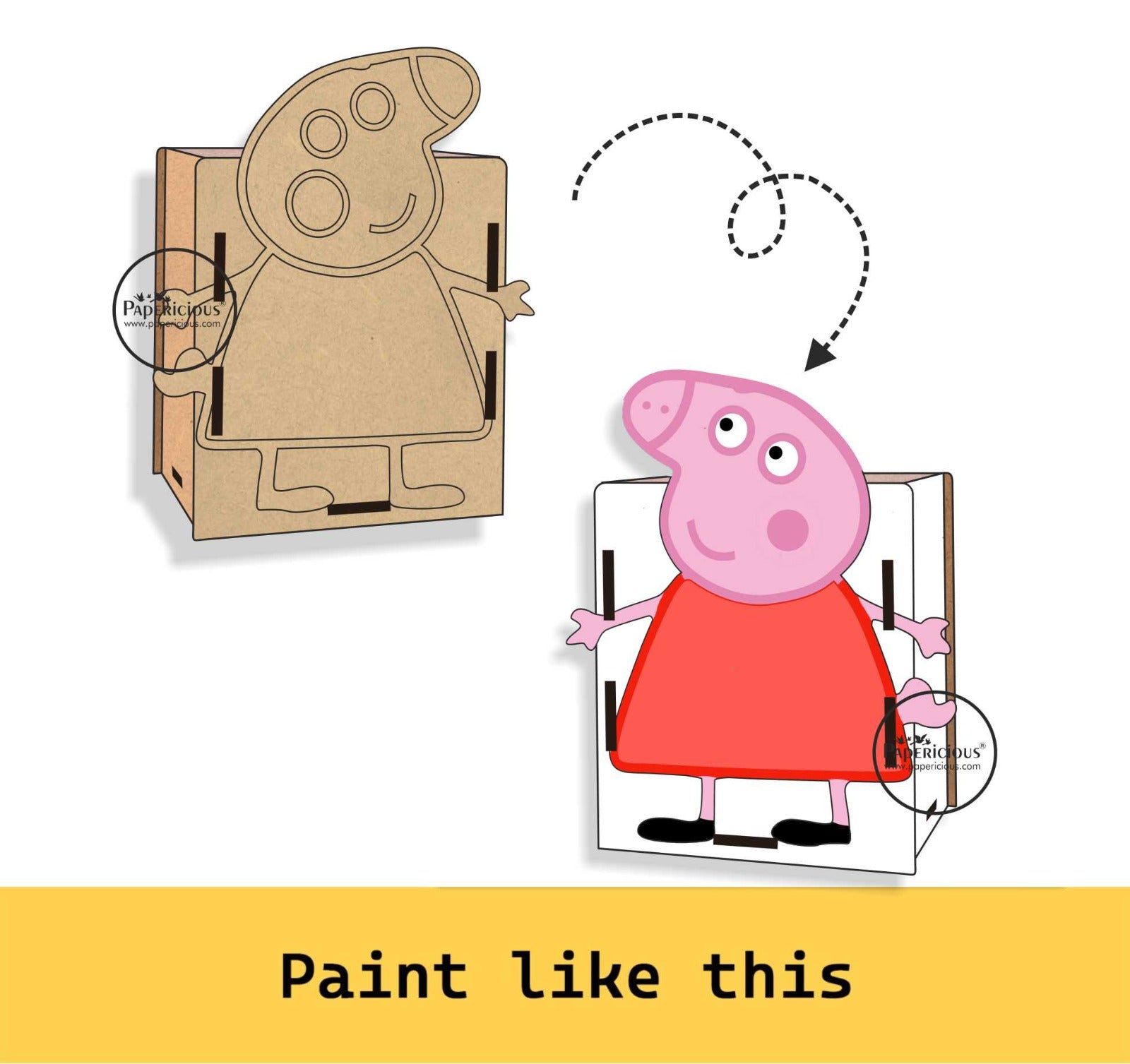 Penstand DIY Kit for Kids - Peppa Pig