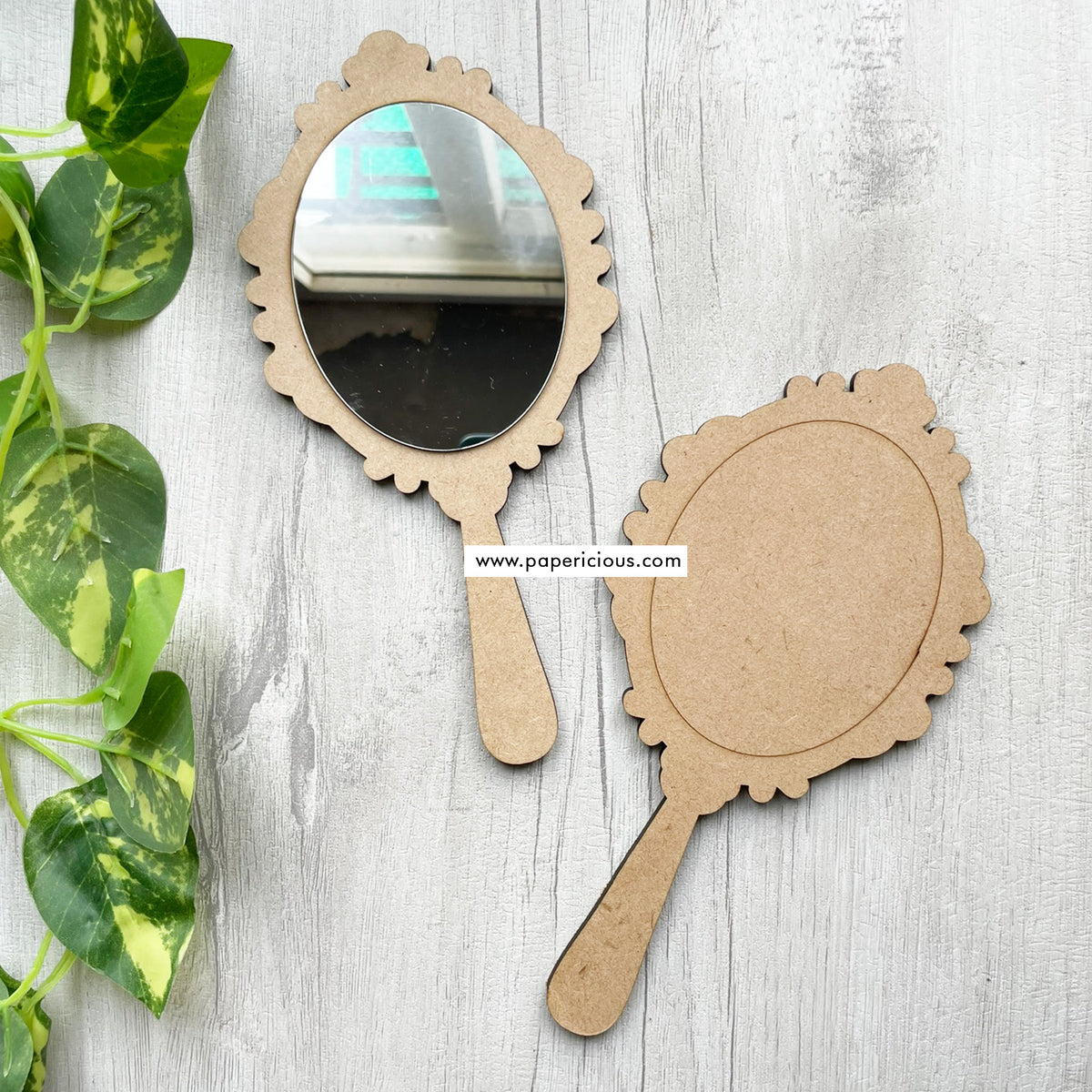 Hand Mirror Oval