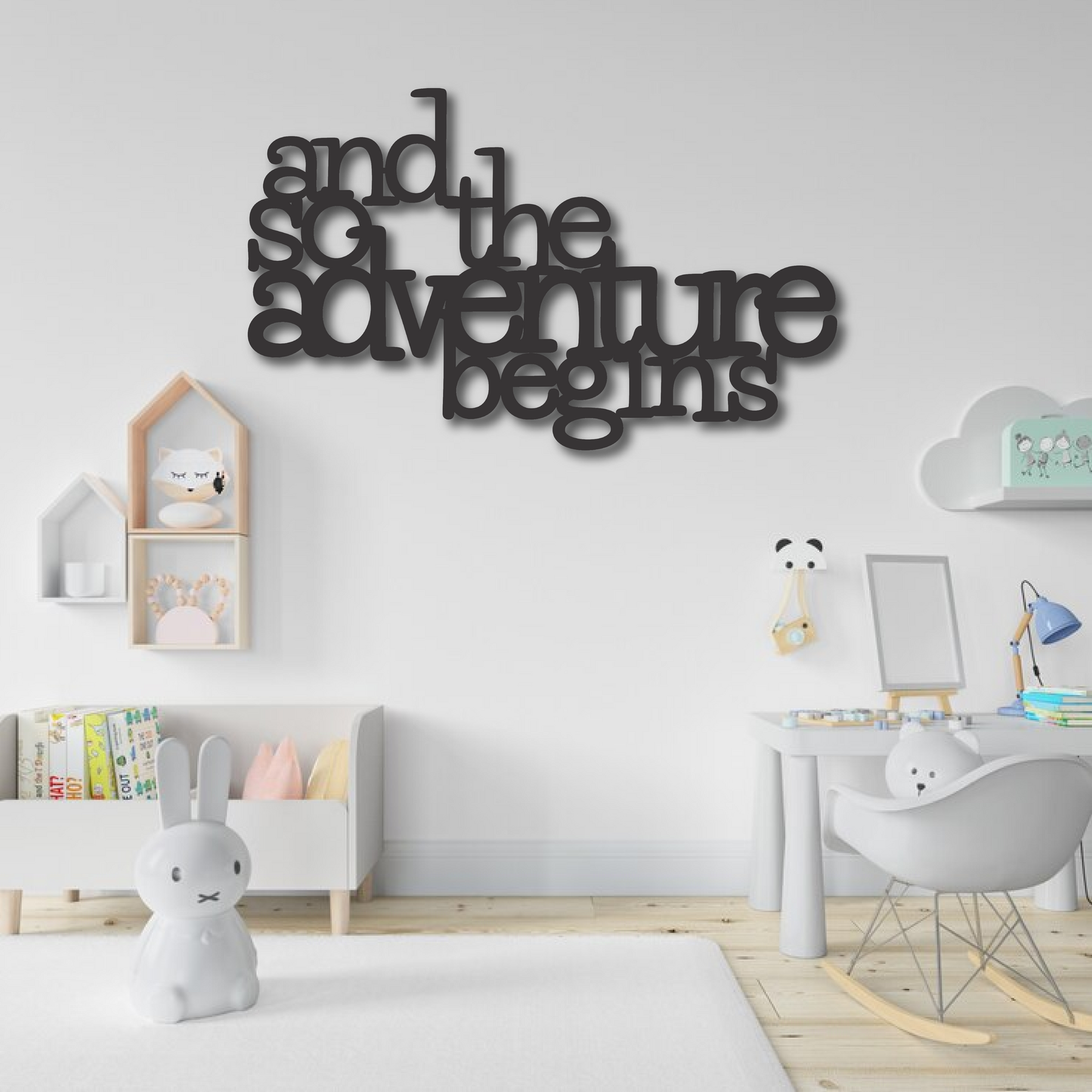 Wood Wall Cutouts -  Adventure Begins