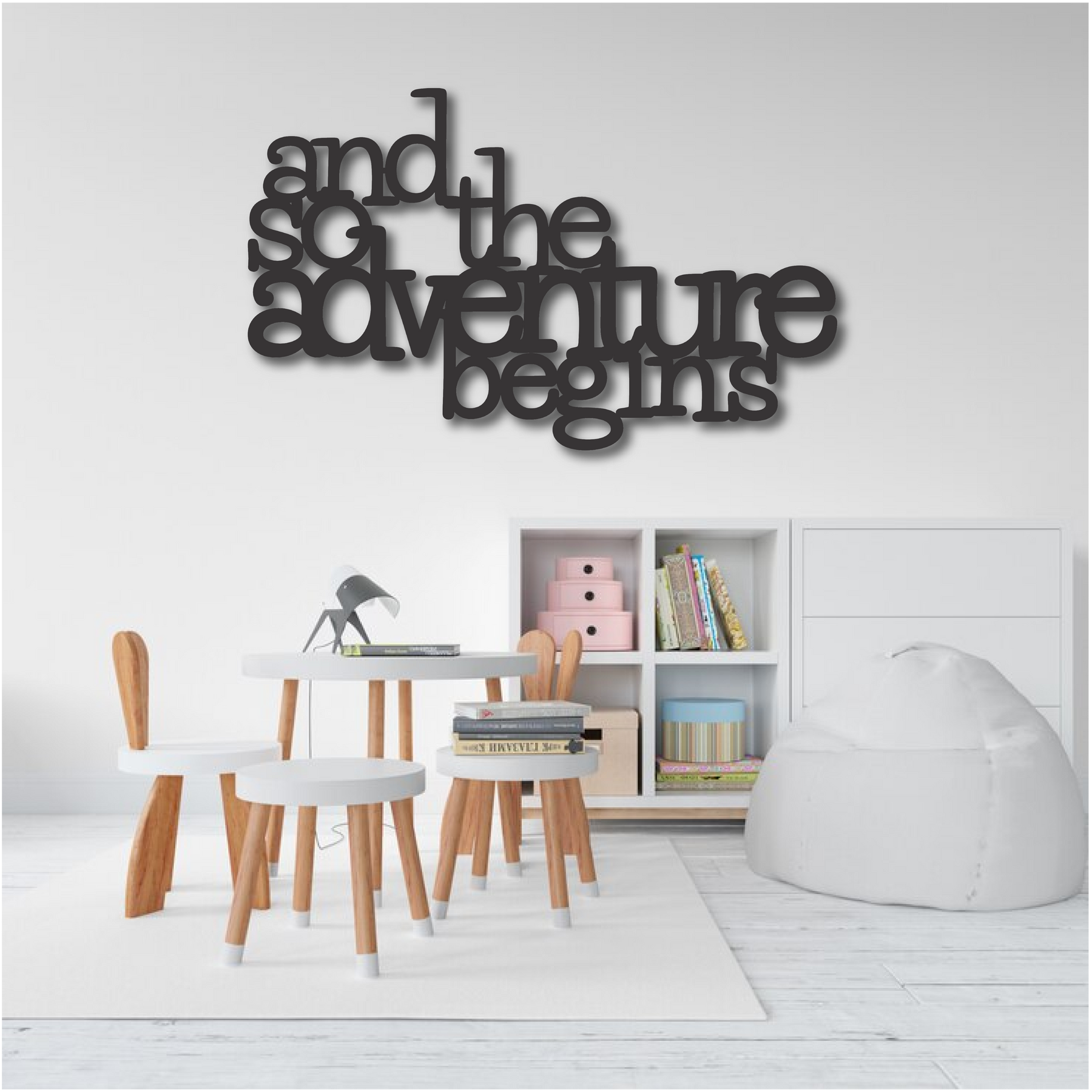 Wood Wall Cutouts -  Adventure Begins