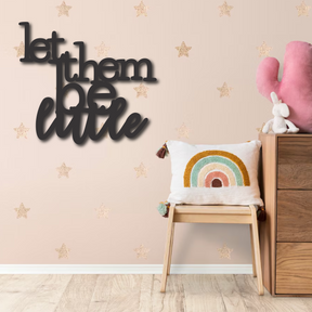 Wood Wall Cutouts -  Let Them be Little