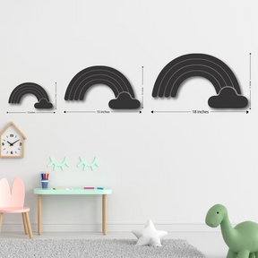 Wood Wall Cutouts -  Rainbow