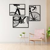 Wood Wall Cutouts - 3 Frame of Cycle