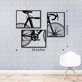 Wood Wall Cutouts - 3 Frame of Cycle
