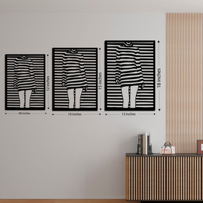 Wood Wall Cutouts -  Am I Dressify