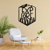 Wood Wall Cutouts -  Explore