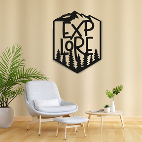 Wood Wall Cutouts -  Explore