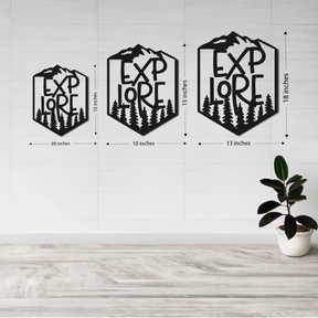 Wood Wall Cutouts -  Explore