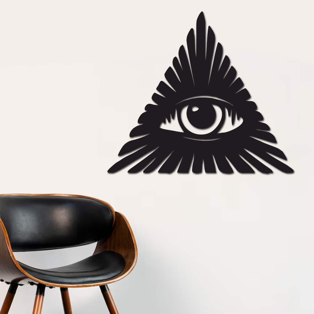 Wood Wall Cutouts -  Evil Eye