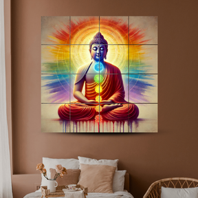 Wall Tiles Set - Lord Buddha Style 4