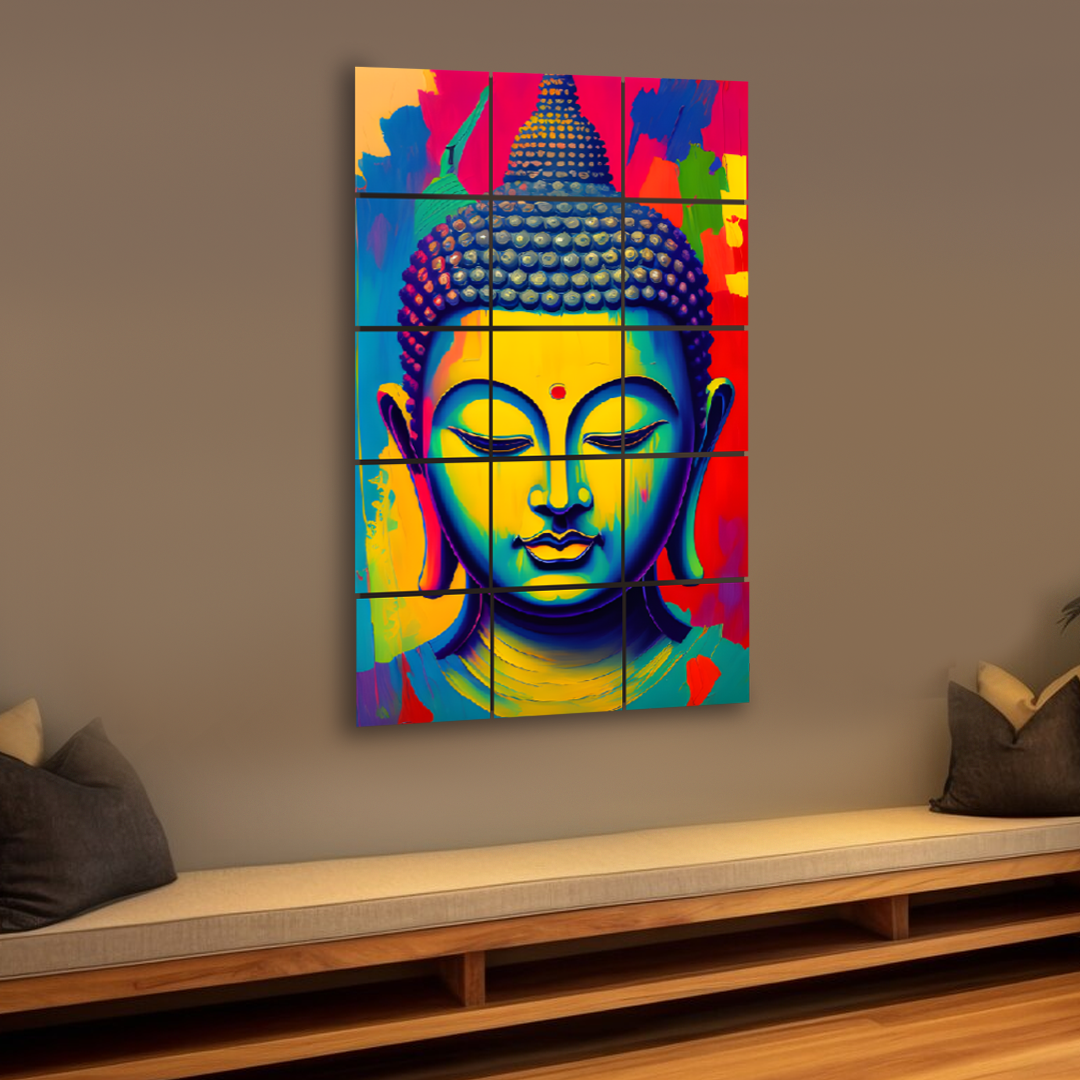Wall Tiles Set - Lord Buddha Style 3