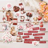 Papericious - Sweet Love -  Motif Bundle - 2 sheets - A4