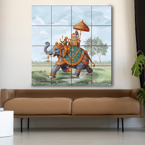 Wall Tiles Set -  Elephant