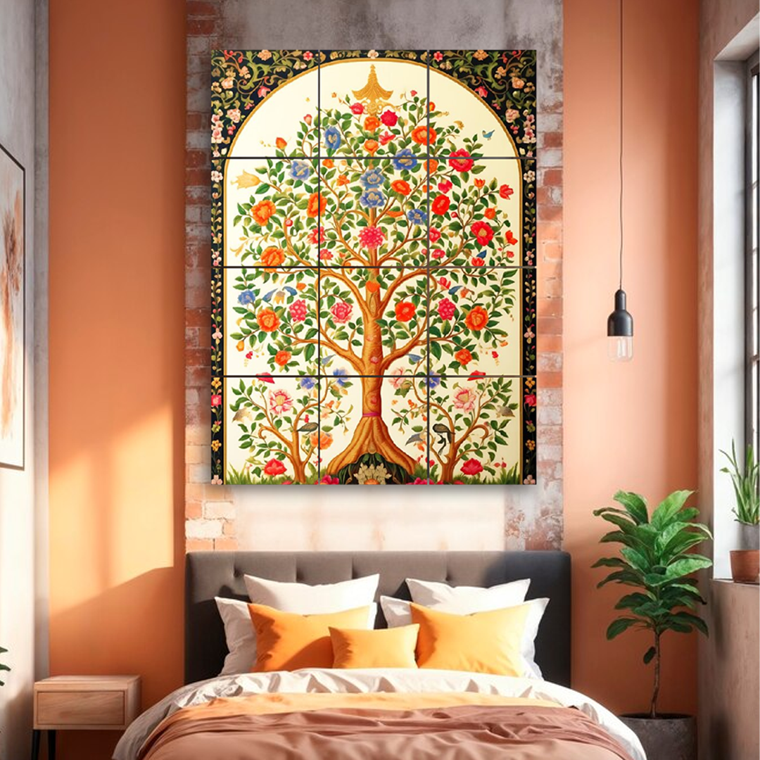 Wall Tiles Set - Blooming Tree of Life