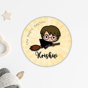 Kids Name Plate 2 Layer - Harry Potter