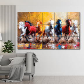 Wall Tiles Set -  Horse style 2