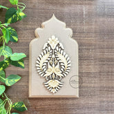 MDF 12 mm thick Jharokha Wall Plank with Motif - Style 1