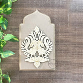 MDF 12 mm thick Jharokha Wall Plank with motif - Style 2