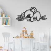 Wood Wall Cutouts -  Sleeping Koala