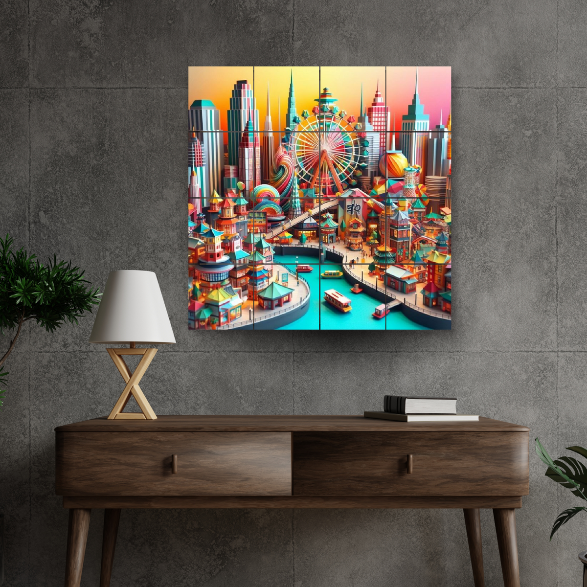 Wall Tiles Set - Carnival City