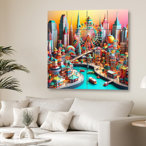 Wall Tiles Set - Carnival City