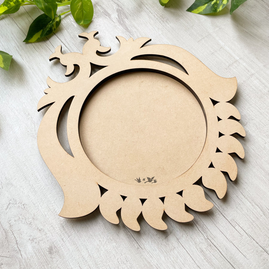 Buy MDF Pooja Thali DIY Decorative MDF Pooja Thali Base buy-mdf-pooja-thali-diy-decorative-mdf-pooja-thali-base