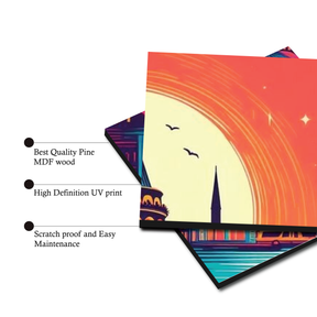 Wall Tiles Set - Istanbul Galata Tower