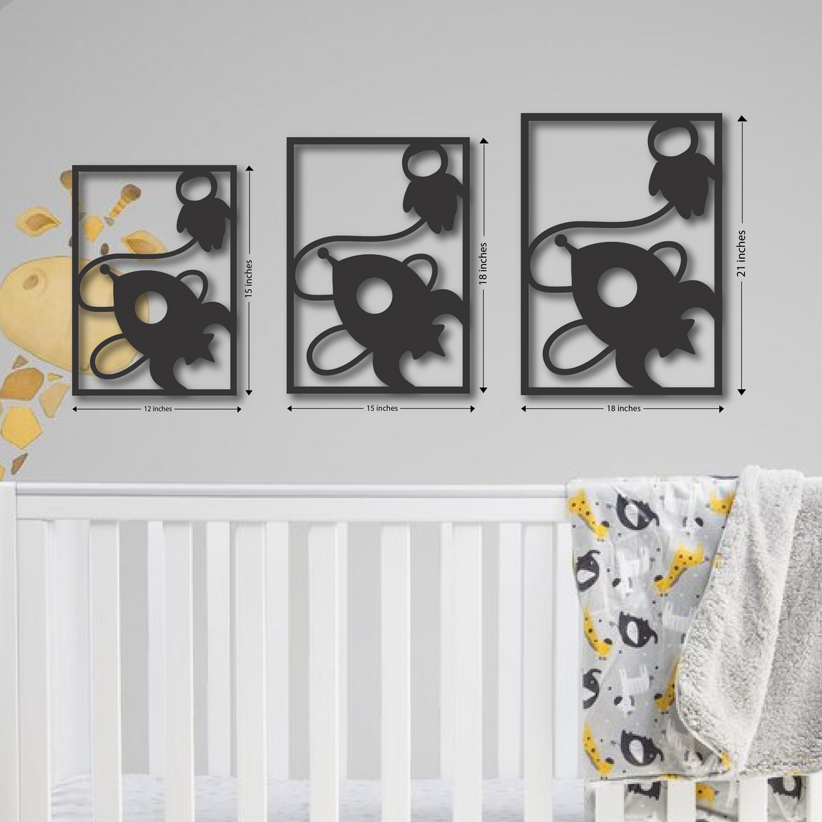 Wood Wall Cutouts -  Astronaut