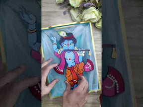PAPERICIOUS 4mm thick Pre Marked MDF Base Cute Krishna