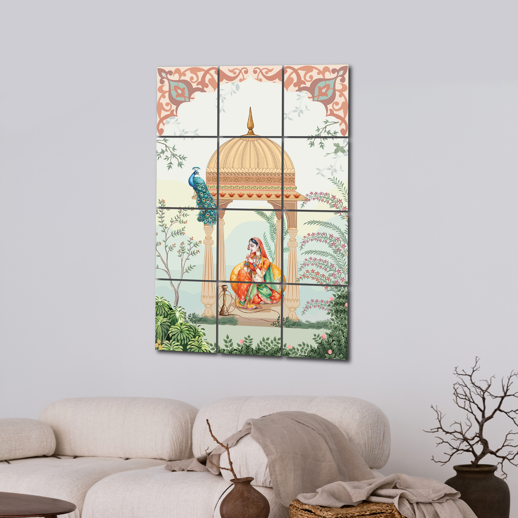Wall Tiles Set - Rajasthan Royalty Queen
