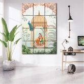 Wall Tiles Set - Rajasthan Royalty Queen