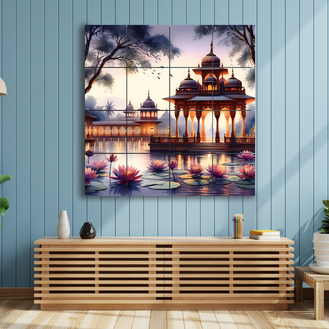 Wall Tiles Set - Bhavya Bhavan near Lotus Lake