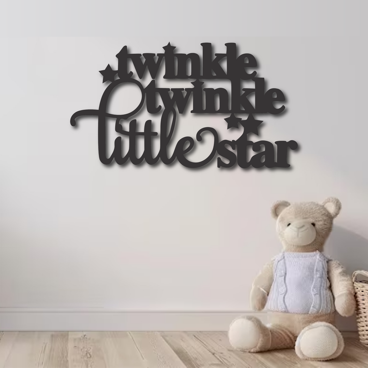 Wood Wall Cutouts -  Twinkle Twinkle
