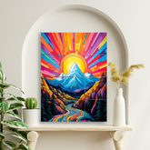 Wall Tiles Set - Sunset