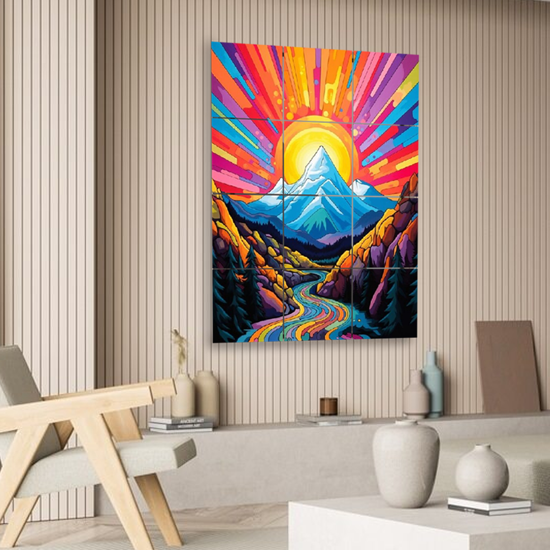 Wall Tiles Set - Sunset