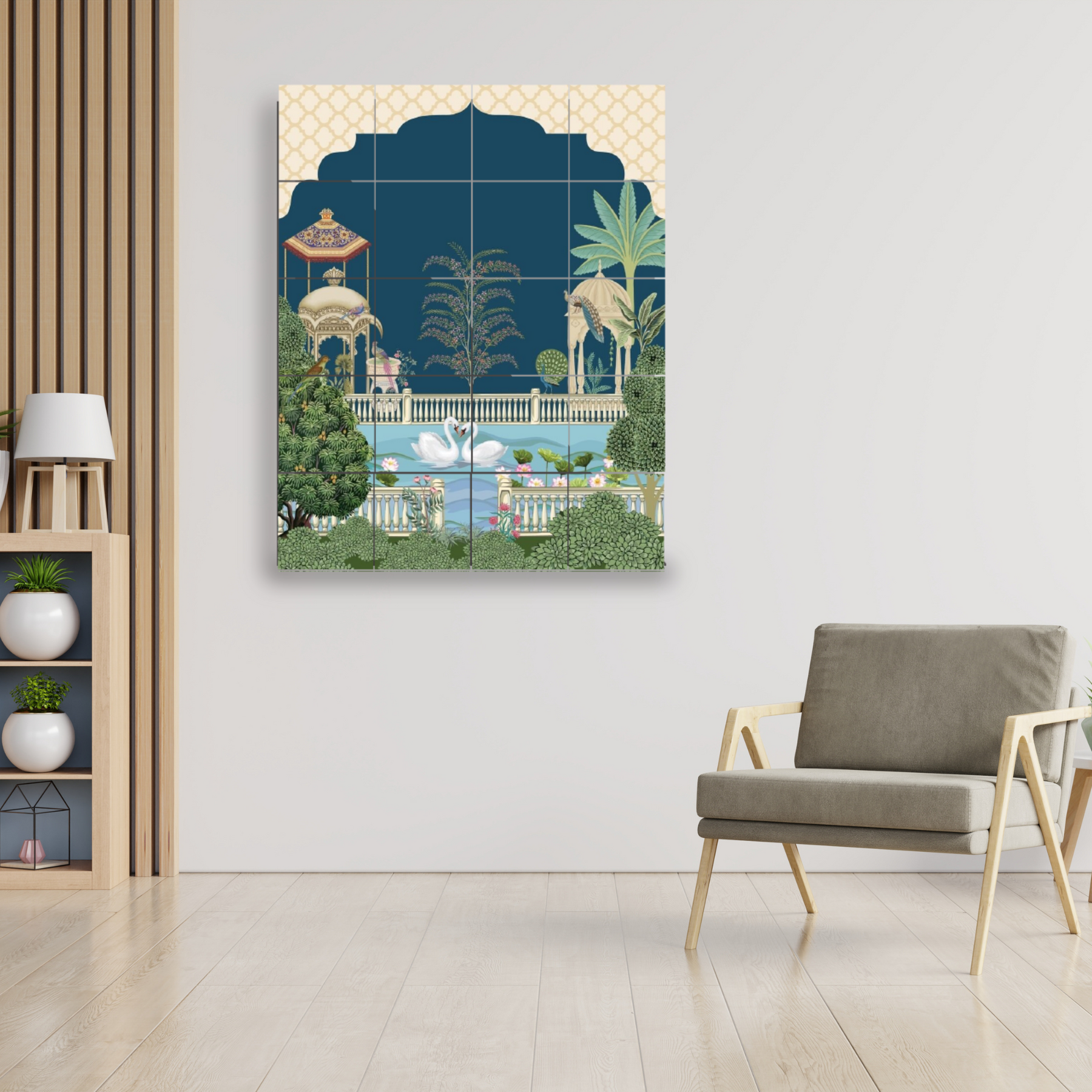 Wall Tiles Set - Swan