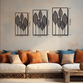 Wood Wall Cutouts -  Spring Leaves